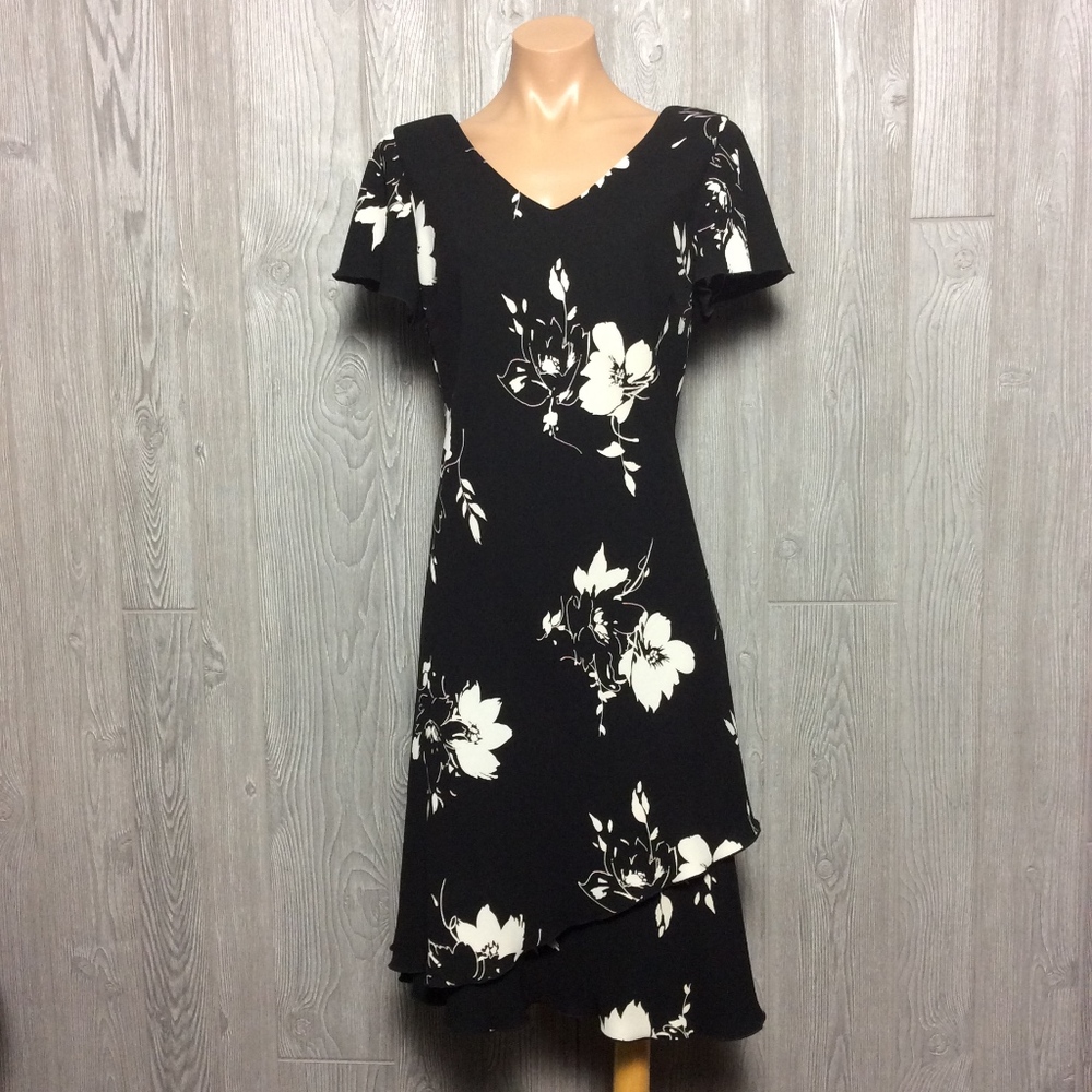 Black and White Sweet Dress